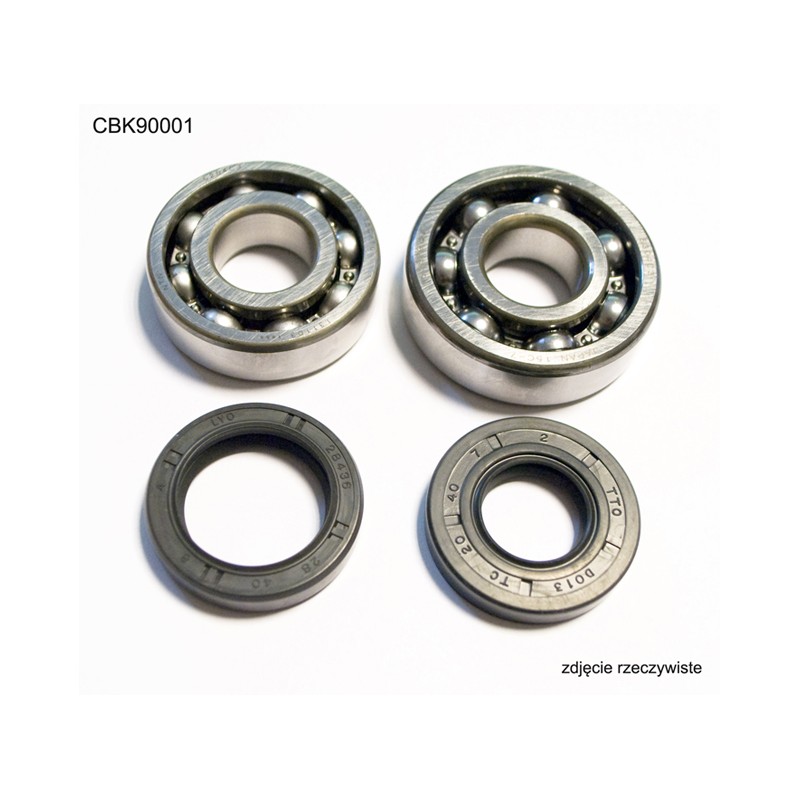 BEARING WORX ŁOŻYSKA WAŁU KORBOWEGO Z USZCZELNIACZAMI YAMAHA YZ 80/85 93-18 (NTN) (24-1023)