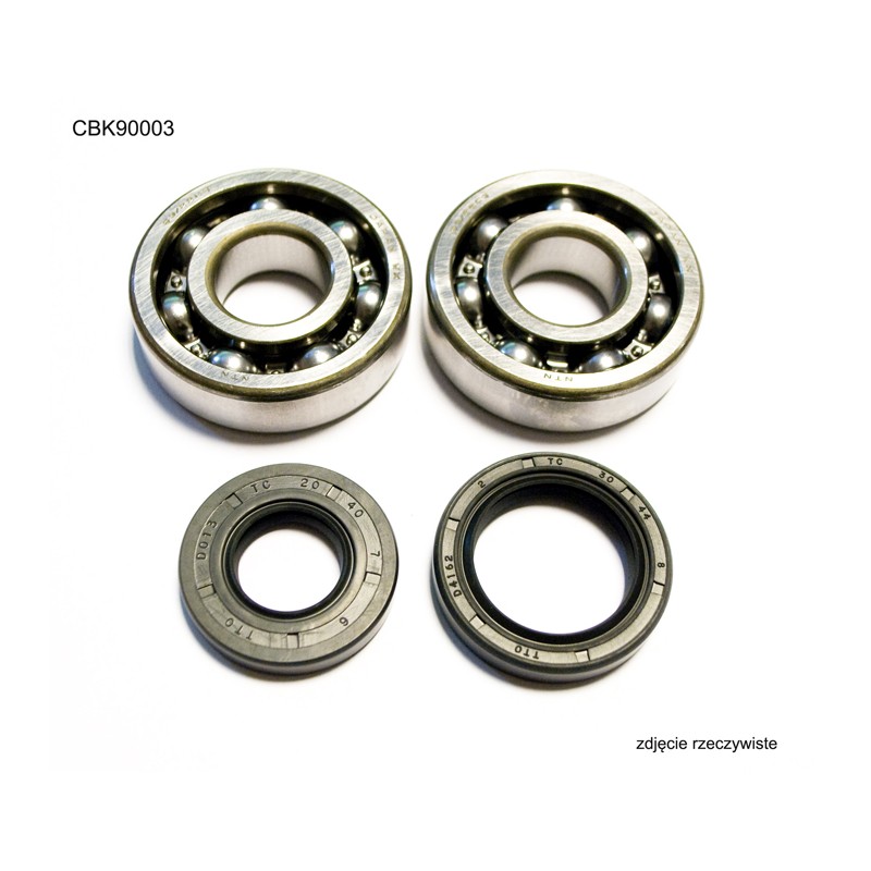 BEARING WORX ŁOŻYSKA WAŁU KORBOWEGO Z USZCZELNIACZAMI YAMAHA YZ 125 01-04 (NTN) (24-1025)