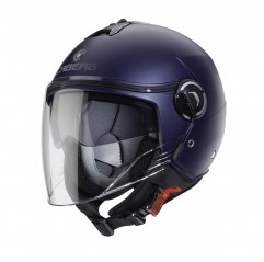 CABERG KASK OTWARTY JET Z BLENDĄ MODEL RIVIERA V4X KOLOR NIEBIESKI MAT - YAMAHA ROZMIAR XS