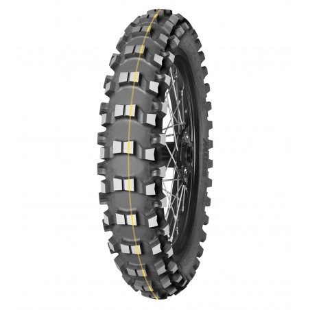 MITAS OPONA 120/90-18 TERRA FORCE MX-SM 65M TT COUNTRY CROSS (ŻÓŁTY PASEK) TYŁ DOT 11/2022 (26550)