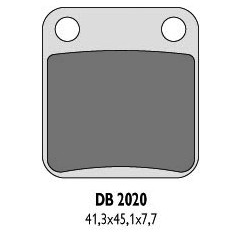 DELTA BRAKING KLOCKI HAMULCOWE KH54 - ZASTĘPUJĄ DB2020MX-D ORAZ DB2020QD-D