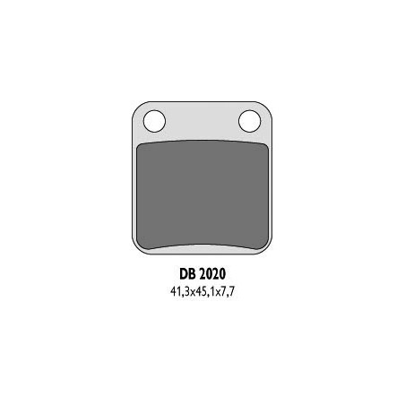 DELTA BRAKING KLOCKI HAMULCOWE KH54 - ZASTĘPUJĄ DB2020MX-D ORAZ DB2020QD-D