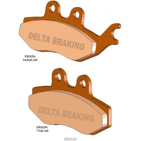 DELTA BRAKING KLOCKI HAMULCOWE KH374