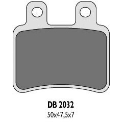 DELTA BRAKING KLOCKI HAMULCOWE KH350 - ZASTĘPUJĄ DB2032MX-D