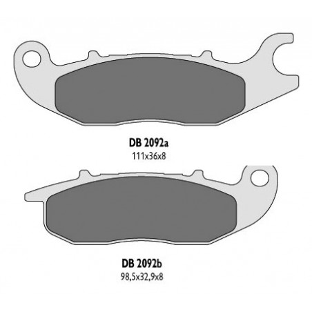 DELTA BRAKING KLOCKI HAMULCOWE KH375