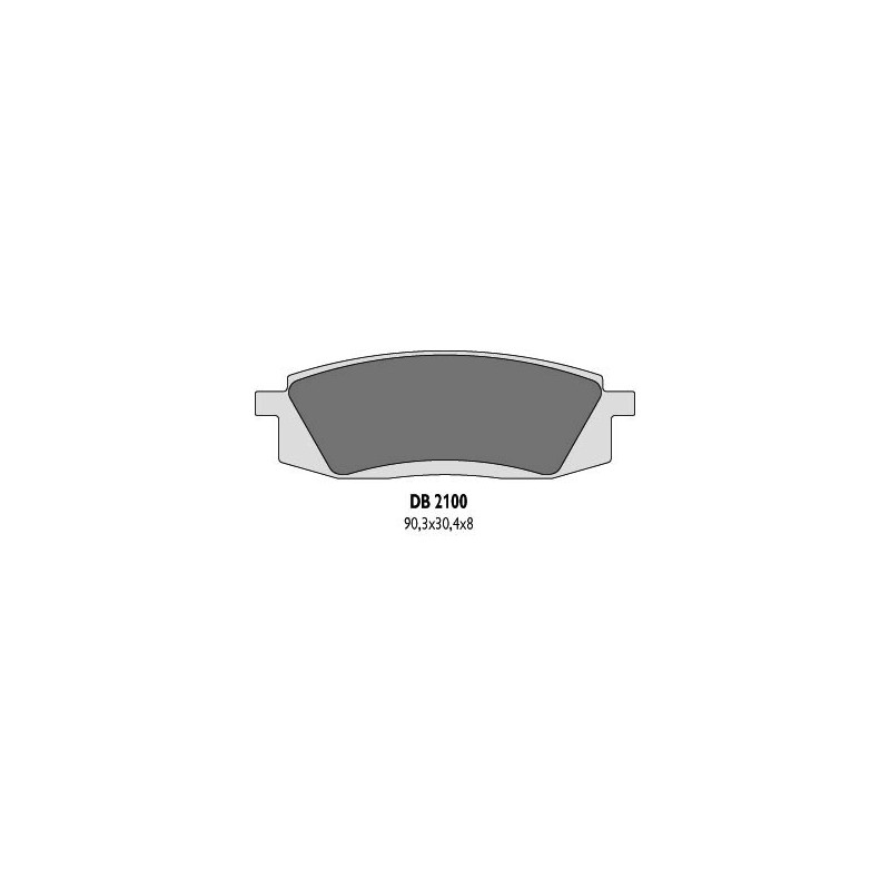 DELTA BRAKING KLOCKI HAMULCOWE KH105 YAMAHA TT350/600