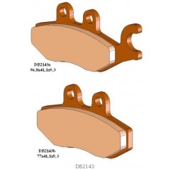DELTA BRAKING KLOCKI HAMULCOWE KH418 PIAGGIO 125/150/250/300/350/400/500 TYŁ