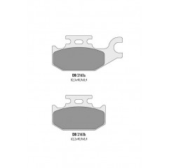 DELTA BRAKING KLOCKI HAMULCOWE KH413 SYZUKI ATV - ZASTĘPUJĄ DB2163MX-D ORAZ DB2163QD-D (LEWY PRZÓD)