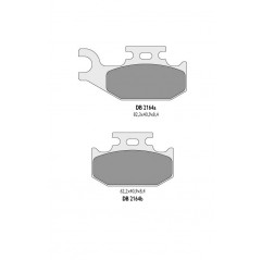 DELTA BRAKING KLOCKI HAMULCOWE KH414 SUZUKI ATV - ZASTĘPUJĄ DB2164MX-D ORAZ DB2164QD-D (PRAWY PRZÓD)