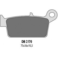 DELTA BRAKING KLOCKI HAMULCOWE KH131 TYŁ - ZASTĘPUJĄ DB2170MX-N ORAZ DB2170QD-N