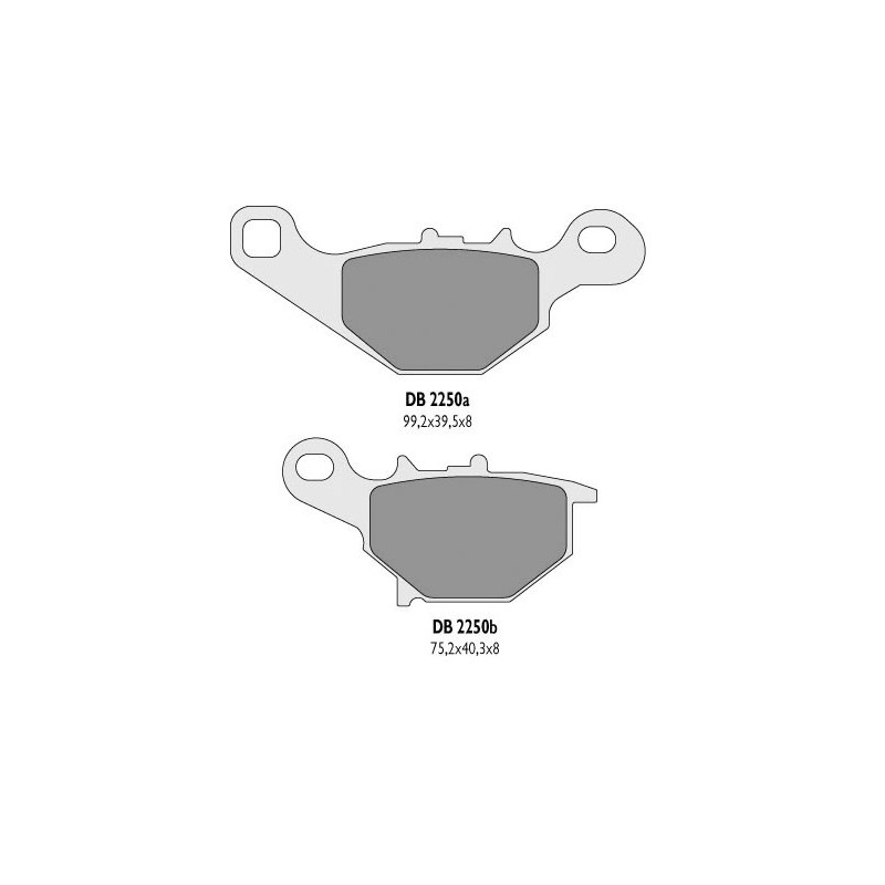 DELTA BRAKING KLOCKI HAMULCOWE KH230, KH396