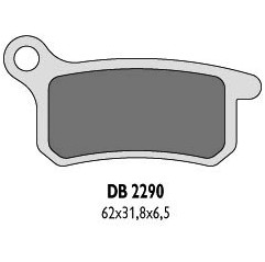 DELTA BRAKING KLOCKI HAMULCOWE KH357 KTM SX65/85 TYŁ - ZASTĘPUJĄ DB2290MX-D ORAZ DB2290QD-D