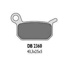 DELTA BRAKING KLOCKI HAMULCOWE KH325 KTM 50/60 TYŁ - ZASTĘPUJĄ DB2360MX-N