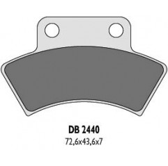 DELTA BRAKING KLOCKI HAMULCOWE KH232 QUADZILLA, POLARIS TYŁ - ZASTĘPUJĄ DB2440MX-D ORAZ DB2440QD-D