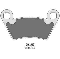 DELTA BRAKING KLOCKI HAMULCOWE KH354 POLARIS - ZASTĘPUJĄ DB2620MX-D ORAZ DB2620QD-D