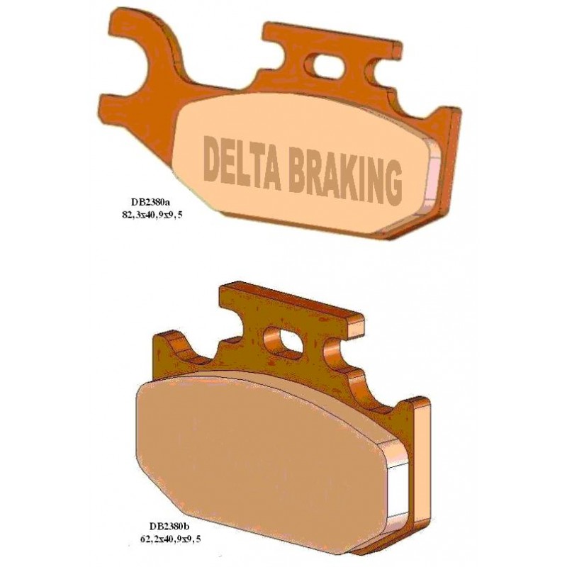 DELTA BRAKING KLOCKI HAMULCOWE KH414