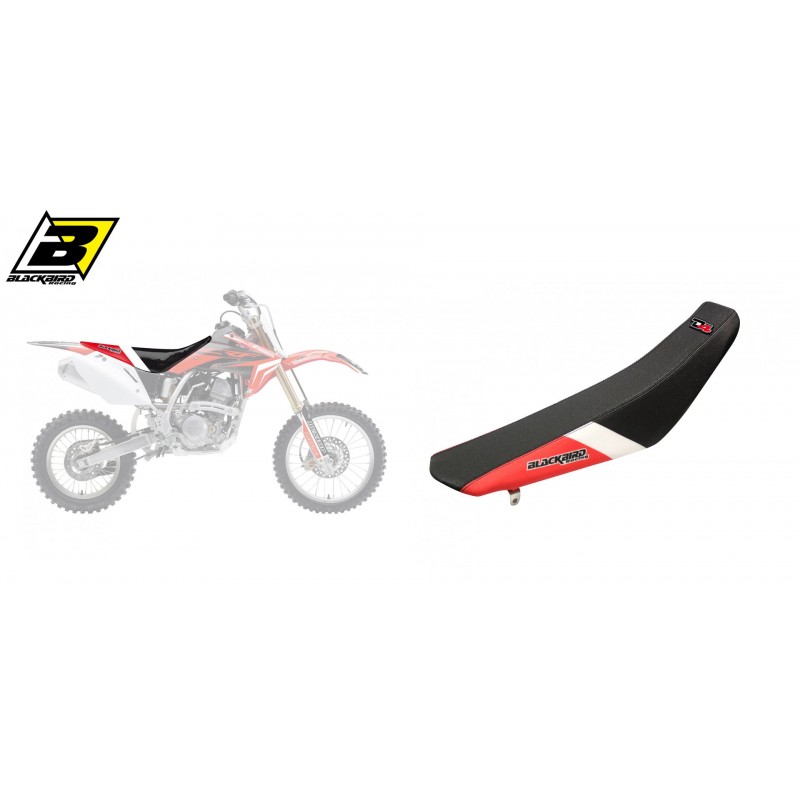 BLACKBIRD POKROWIEC/POSZYCIE NA SIEDZENIE HONDA CRF 150R '07-'19 DREAM 4 KOLOR CZARNY/BIAŁY/CZERWONY