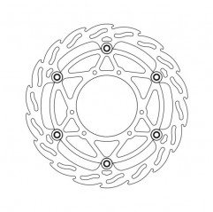 MOTO-MASTER TARCZA HAMULCOWA PRZÓD FLAME FLOATING (PŁYWAJĄCA) 270MM HONDA CR 125/250 '95-'07, CRF 250/450 '04-, CANNONDALE 440 '