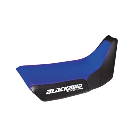 BLACKBIRD POKROWIEC/POSZYCIE NA SIEDZENIE YAMAHA TT 600S '95-'05 TRADITIONAL (16) KOLOR CZARNY/NIEBIESKI