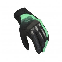 MACNA (2023) RĘKAWICE MANA MOTORCYCLE GLOVES BLACK/GREEN KOLOR CZARNY/ZIELONY ROZMIAR L