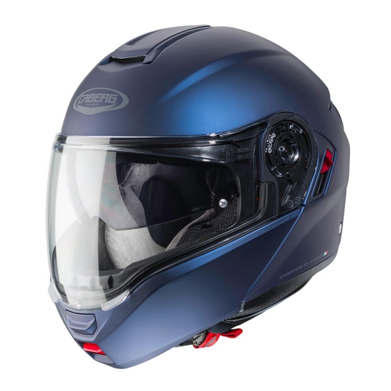 CABERG KASK SZCZĘKOWY FLIP-UP MODEL LEVO X KOLOR NIEBIESKI MAT (YAMAHA) ROZMIAR L