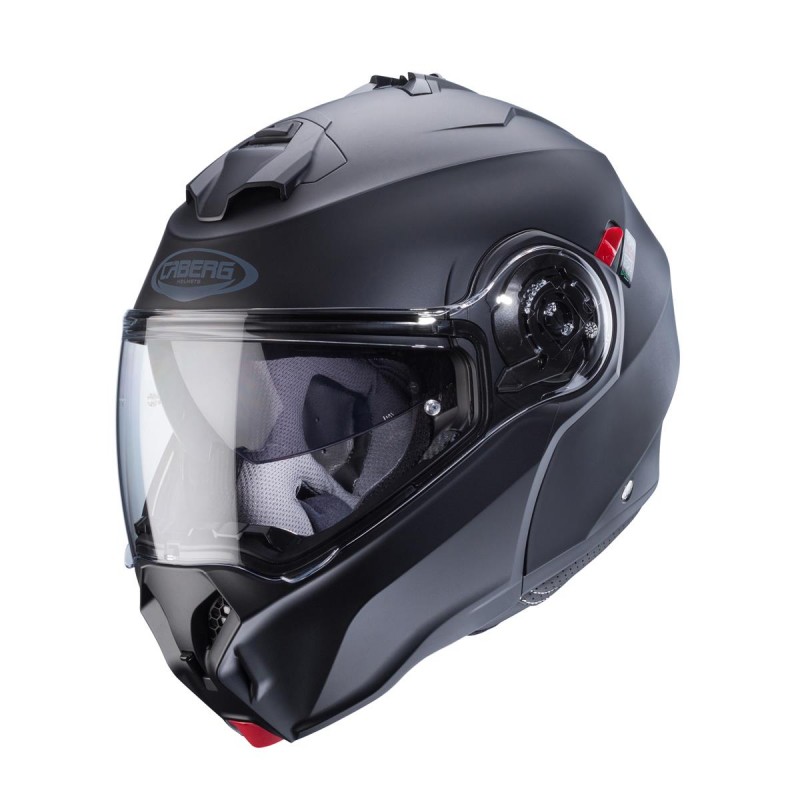 CABERG KASK SZCZĘKOWY FLIP-UP MODEL DUKE EVO KOLOR CZARNY MAT ROZMIAR XL