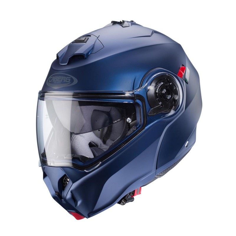 CABERG KASK SZCZĘKOWY FLIP-UP MODEL DUKE EVO KOLOR NIEBIESKI MAT (YAMAHA) ROZMIAR XS