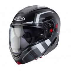 CABERG KASK SZCZĘKOWY FLIP-UP MODEL HORUS X ROAD KOLOR CZARNY MAT/SZARY/BIAŁY ROZMIAR S