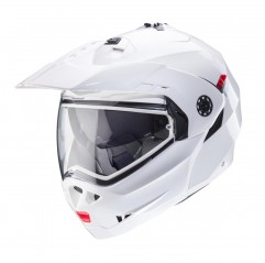 CABERG KASK SZCZĘKOWY FLIP-UP ENDURO MODEL TOURMAX X KOLOR BIAŁY POŁYSK ROZMIAR XS