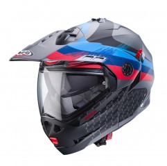 CABERG KASK SZCZĘKOWY FLIP-UP ENDURO MODEL TOURMAX X SARABE KOLOR SZARY MAT/CZARNY/KOLORY BMW ROZMIAR XS