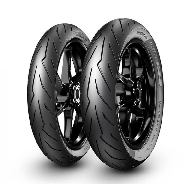 PIRELLI OPONA 90/80-17 DIABLO ROSSO SPORT 46S M/C TL PRZÓD/TYŁ DOT 36/2020