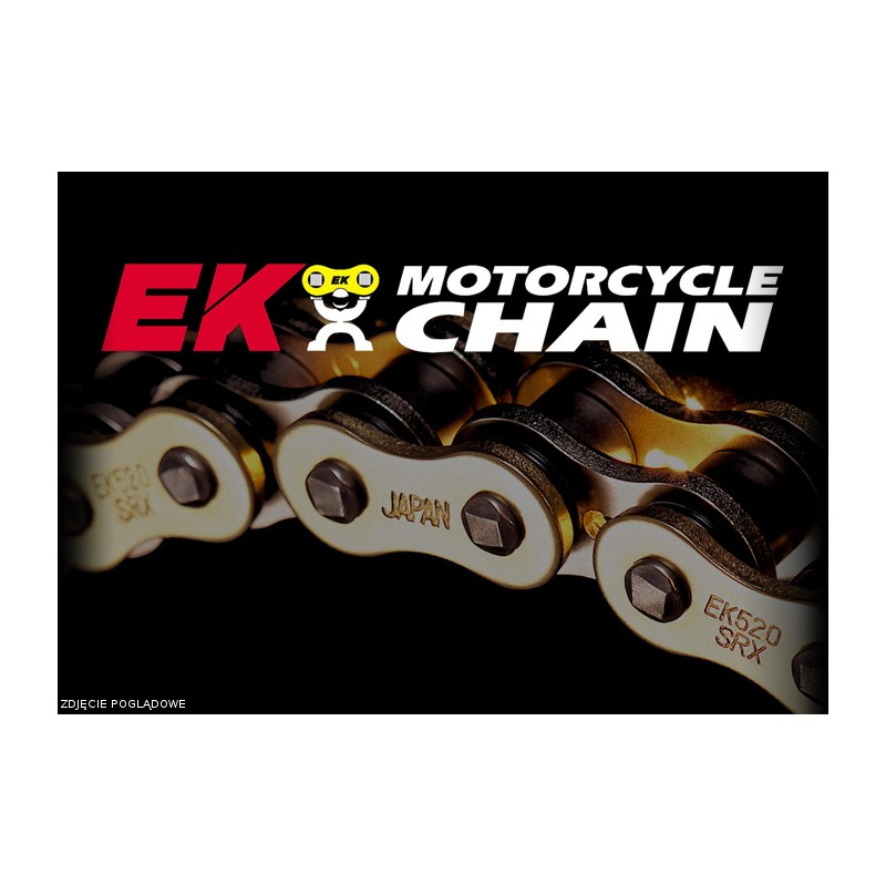 EK ŁAŃCUCH EK525MVXZ2 110 QX-RING (DO 1000CCM) (41,8KN) (MADE IN JAPAN) (ZAKUWKA)