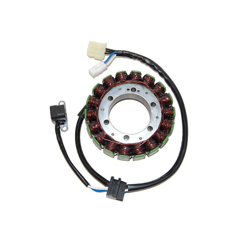 ELECTROSPORT UZWOJENIE ALTERNATORA (STATOR) SUZUKI LTA 450X '07-'09, LTA 500XP '09-'10 (Z IMPULSATOREM)