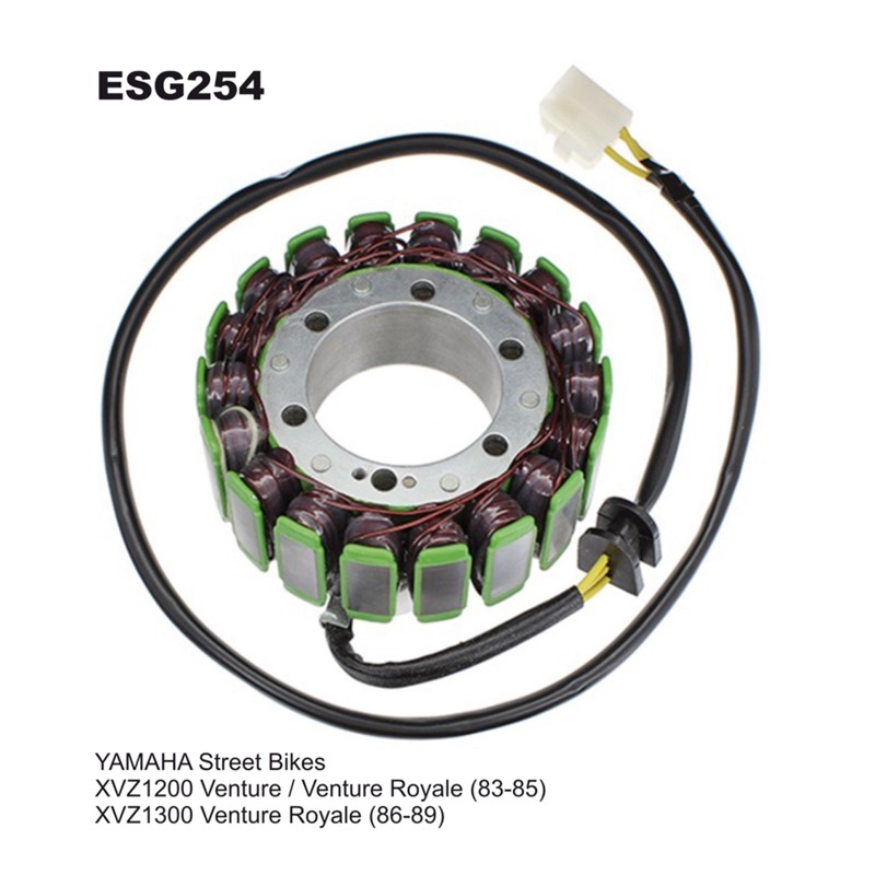 ELECTROSPORT UZWOJENIE ALTERNATORA (STATOR) YAMAHA XVZ 1200/1300 VENTURE ROYALE (83-89)