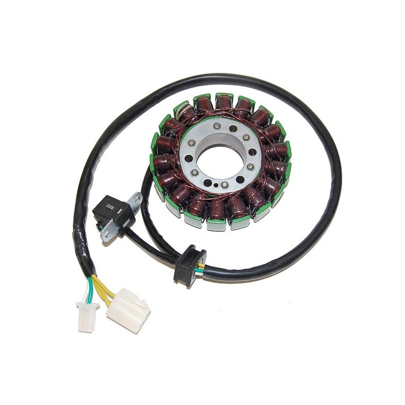 ELECTROSPORT UZWOJENIE ALTERNATORA (STATOR) SUZUKI DL 650 V-STROM (08-17) (Z IMPULSATOREM I WTYCZKAMI)