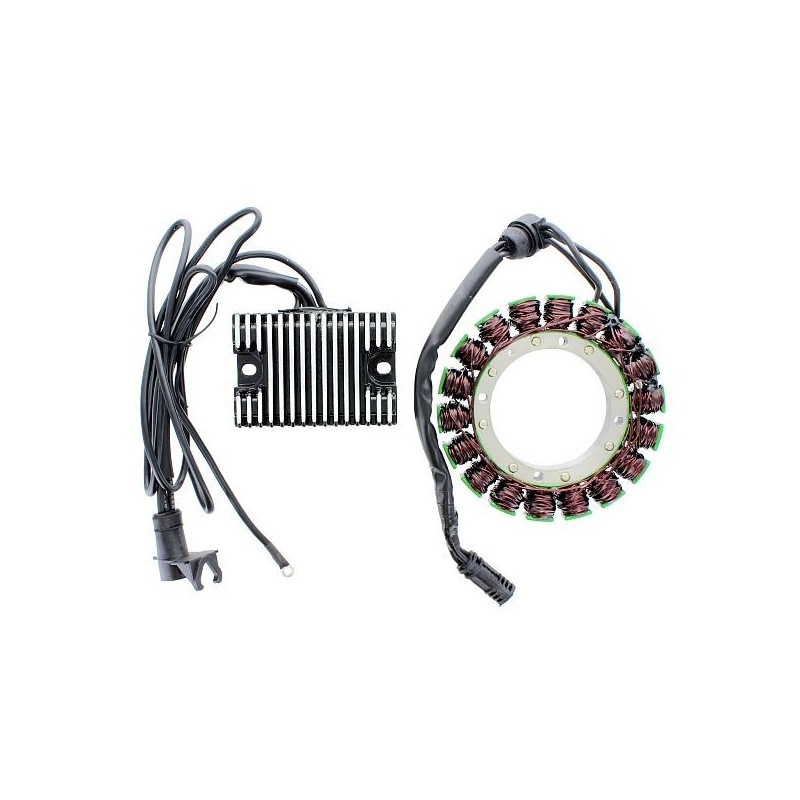 ELECTROSPORT UZWOJENIE ALTERNATORA (STATOR) HARLEY DAVIDSON XL SPORTSTER 883/1200 (85-91) HIGHPOWER (3 FAZOWY+REGULATOR NAPIĘCIA