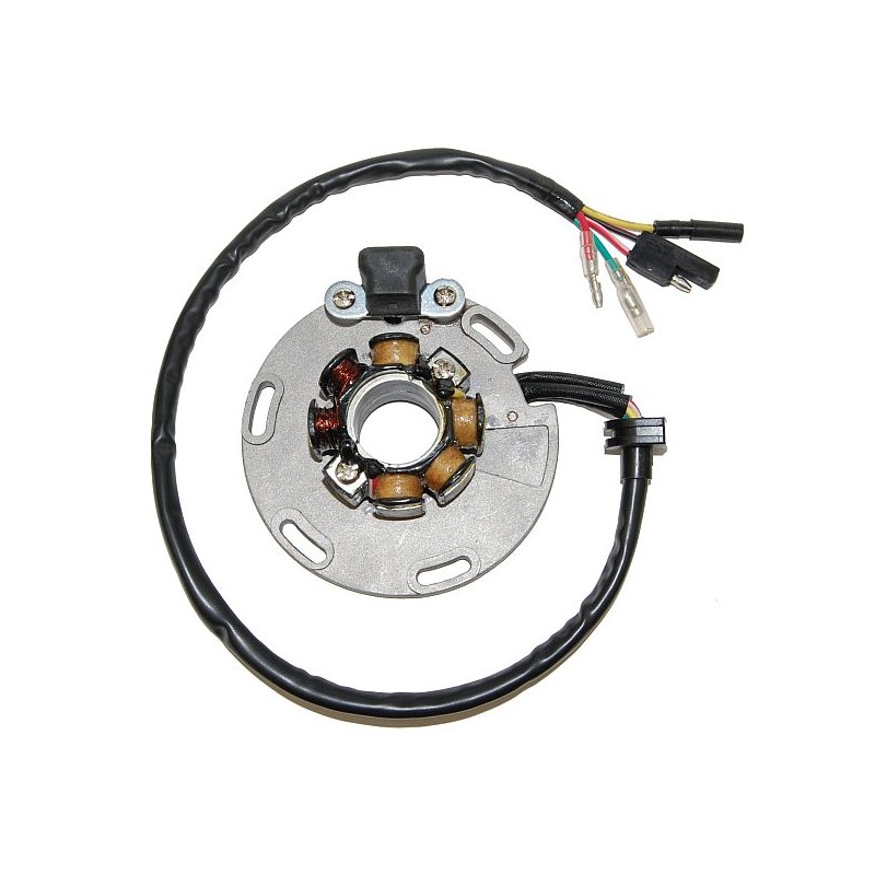 ELECTROSPORT UZWOJENIE ALTERNATORA (STATOR) ZE ŚWIATŁAMI SUZUKI RM 125 (87-91), RM 250 (87-93) (35W)