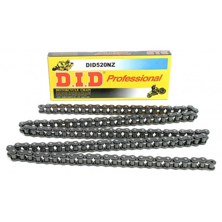 DID 520 NZ-104 ŁAŃCUCH (104 OGNIW) BEZ O-RINGÓW (OTWARTY + ZAPINKA)