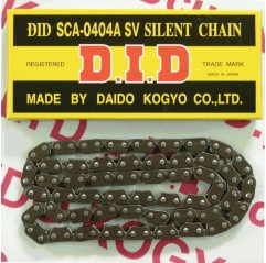 DID SCA0404SV-96R ŁAŃCUSZEK ROZRZĄDU (96 OGNIW) (OTWARTY + ZAKUWKA) YAMAHA YP 125 X-MAX