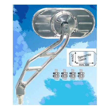 FAR LUSTERKO UNIWERSALNE (LEWE/PRAWE) KOLOR CZARNY PROMOCJA