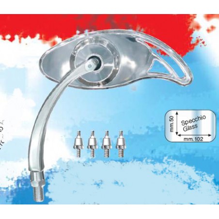 FAR LUSTERKO UNIWERSALNE LEWE ALUMINIOWE