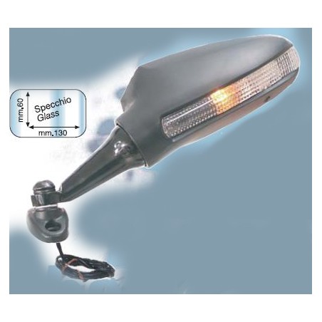 FAR LUSTERKO LEWE Z KIERUNKOWSKAZEM YAMAHA R1/R6 (21W)