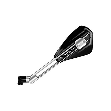 FAR LUSTERKO PRAWE VIPER REGULOWANE ALUMINIOWE KOLOR CZARNY RAMIĘ SREBRNE