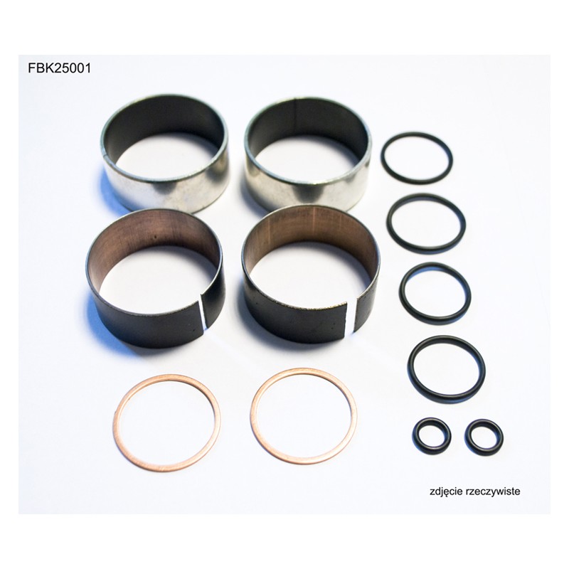 BEARING WORX ZESTAW TULEJEK (PANEWEK) ZAWIESZENIA PRZEDNIEGO KTM SX/EXC 125/250 00-01 (38-6053) FBK60001 FBK60002