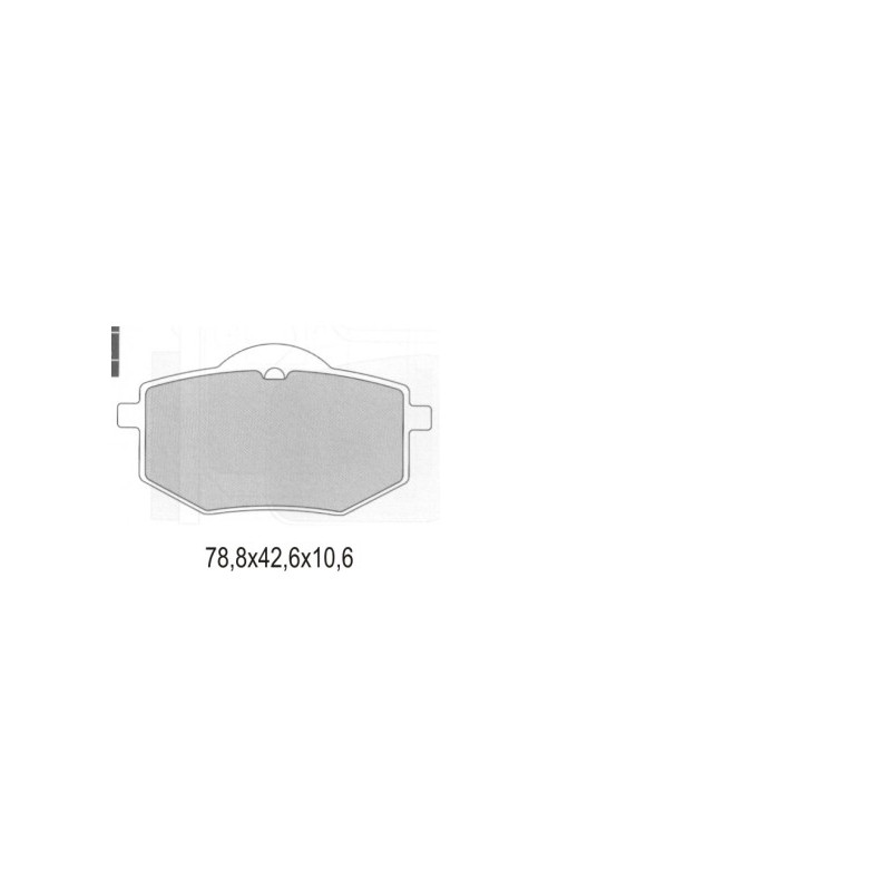 GALFER KLOCKI HAMULCOWE KH136 PÓŁMETALICZNE (OFERTA SPECJALNA) WYCOFANE Z OFERTY