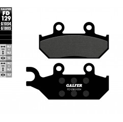 GALFER KLOCKI HAMULCOWE KH172 YAMAHA XT 600 92-03, XTZ 660 91-98