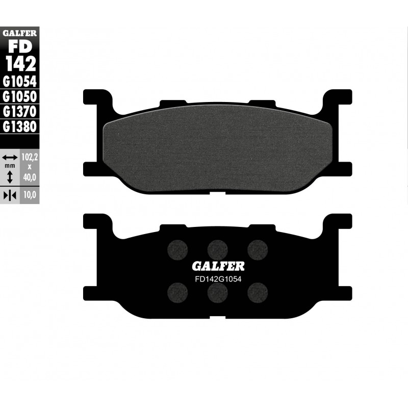 GALFER KLOCKI HAMULCOWE KH179 YAMAHA (PRZÓD) XVS 650/950, XV 535/750/1100 '95- , XJ600/900 DIVERSION