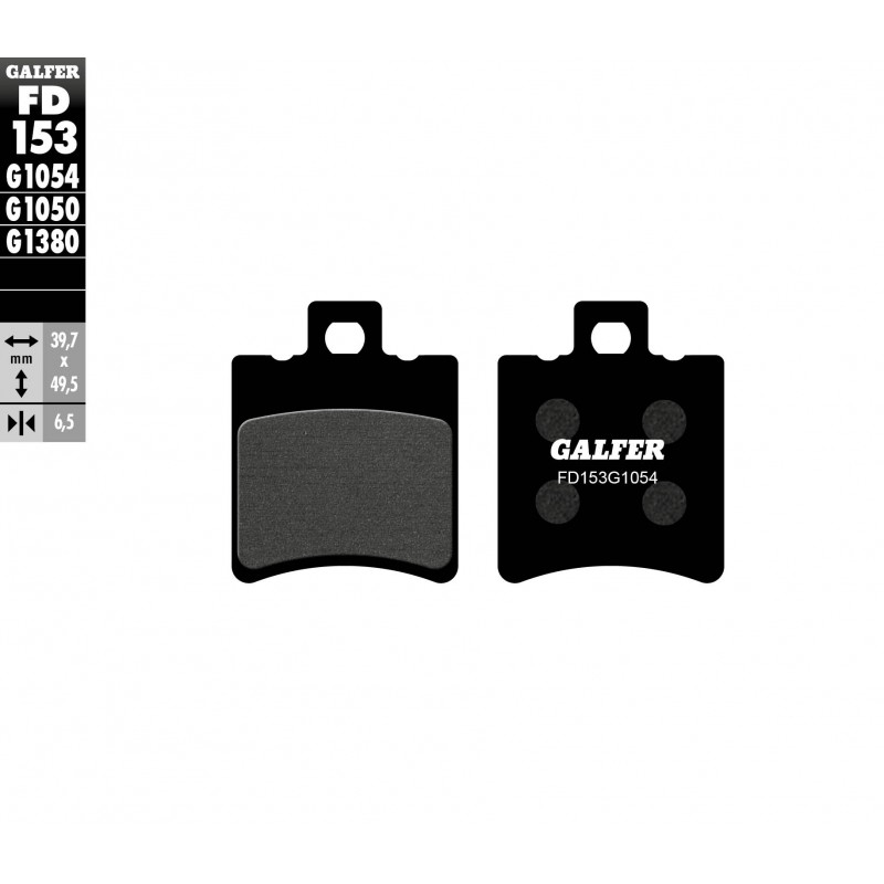GALFER KLOCKI HAMULCOWE KH193 (SKUTERY)