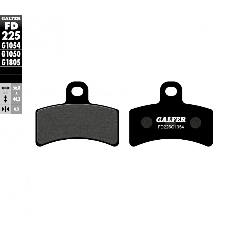 GALFER KLOCKI HAMULCOWE KH291 GAS GAS