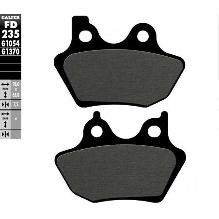 GALFER KLOCKI HAMULCOWE KH299